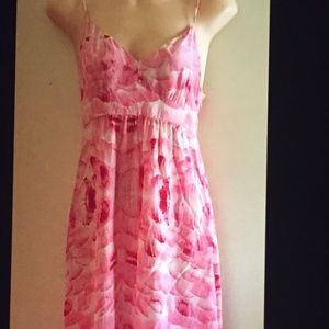 Rory Beca Pink floral Maxi Dress